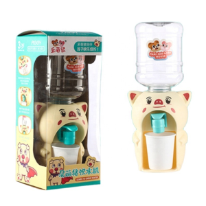Luckin Mall Mini Water Dispenser for Children Kids Gift Cute Water Juice Milk Drinking Fountain Simulation
