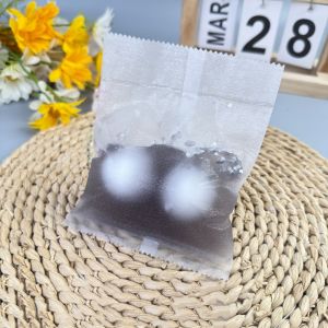 SIRENXI Làm thủ công Bánh Bòp Giòn Thủ Công 6 quả bóng Âm thanh giòn giòn Bánh bao mềm mại kích thích giác quan Sáng tạo Cúp tay Túi bóp giảm căng thẳng Trẻ em Người lớn