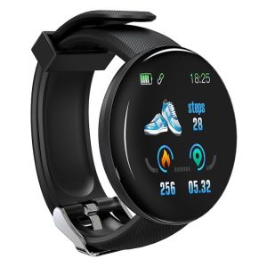 D18 Bluetooth Watch Smart Watch Health monitoring heart rate waterproof IP67Support iOS & Android
