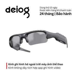 Kính camera thể thao HD điều khiển qua điện thoại quay video chụp ảnh rảnh tay cho đạp xe leo núi du lịch
