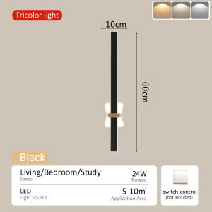Nordic Wall Lamp Led Wall Light Bedroom Staircase Night Lamps Indoor Sleep Lights for Living Room