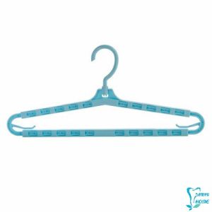 ไม้เเขวนเสื้อ ไม้แขวนเสื้อ ปรับ ยืด หด ได้ ไม้แขวนผ้าพลาสติก hanger