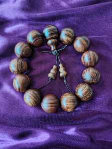 Wooden Bracelet (Hainan Rosewood) 13 X 18mm (Selected)