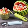 4 In 1 Watermelon Slicer Cutter Scoop Fruit Carving Cutter Fruit Platter Fruit Dig Pulp Separator Kitchen Gadgets Acces. 