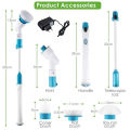 800mAh 3-in-1 Electric Cleaning BrushWireless Electric Rotary Clean Brush Shower Clean Brush. 
