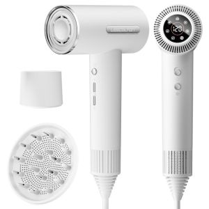 LESCOLTON High Speed Hair Dryer 1600W Ion Negatif Pengering Rambut Diffuser Layar LED