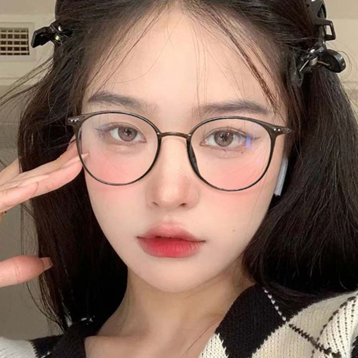 Poyan Sweet Fashion Clear Lens Korean Style Computer Eyewear Square Anti Radiation Glasses 4631