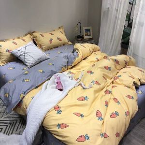 [ FREESHIP ] Bộ Set Ga Giường Và Vỏ Gối CHƯA GỒM CHĂN Cotton TICI ADU79 Bedding Đủ Kích Thước Trải Nệm 1m4 1m6 1m8