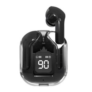 Fon Telinga Bluetooth Wayarles Air Max Bluetooth 5.4 Fon Telinga Skrin Sentuh LCD Membatalkan Bunyi Pintar Fon Telinga Wayarles Kalis Air