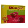 EM Kapsul 12 Kapsul M Kapsul Borobudur Herbal Suplemen Kesehatan Wanita - Obat Terlambat Datang Bulan / Haid Tidak Teratur / Pelancar Haid Menstruasi. 