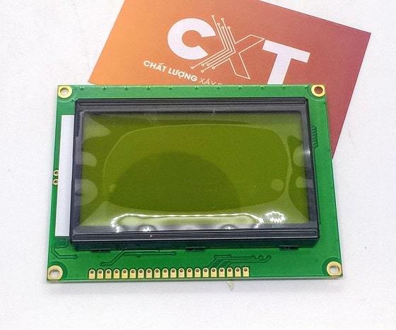 LCD 12864 5V xanh lá