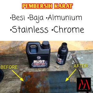Penghilang Karat Besi Motor Permanen Rust Fighter / Pembersih karat Rust Remover