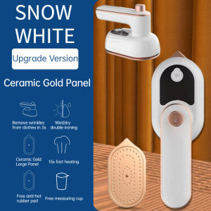 iron steamer Mini portable 800W rotatable handheld electric flat garment steam iron stand for travel Dry/Wet hanging clothes ironing stim machine