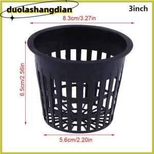 [Duola] 10Pcs 2 3 Inch Grow Hydroponics Cups Planting Soilless Colonization Basket