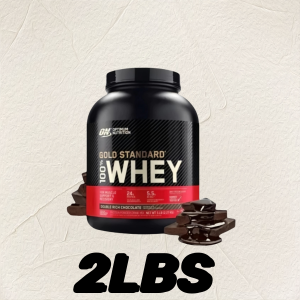 Whey Protein Isolate Powder 2LBS Double Rich Chocolate Muscle Gain Suitable For Fitness People