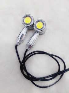 Lampu Sen LED Modern Sein Riting Reteng Palu Bulat Cb Motor Variasi