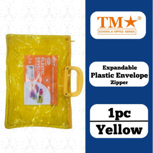 Expandable Long Plastic Envelope (Zipper) per Piece