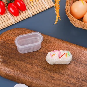 5 Rolls Sushi Rice Ball Mold DIY Food Grade Plastic Non-stick Press Type Making Rice Vegetable Roll Reusable Bento Tool