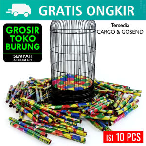 SEMPATI GROSIR Karpet Sangkar Lovebird 3d Motif Bola Isi 10 Pcs Karpet Perlak Tebok Kandang Burung Love Bird Lb Alas Dasar Kandang Bulat Burung Lovebird