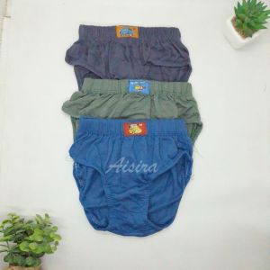MOU 3pcs 6pcs Sempak Anak Laki Laki Katun Karakter Usia 1 - 10 Tahun / Celana Dalam Anak Laki Laki