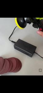 btnx 3 Inch Electric Disc Sander Kit Handheld Drywall Polisher And Surface Sander for Smooth Finishing And Cleaning 5T9N4