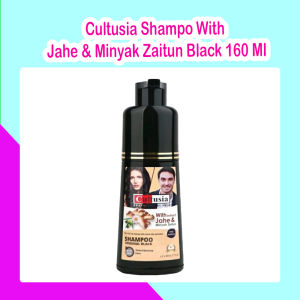 Cultusia Shampo Penutup Uban instan Brown / Black 160 Ml