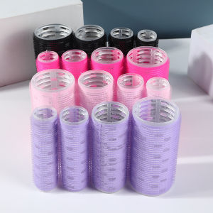 4Size/set Air Bang Rollers Self-adhesive Lazy Hair Curlers Hair Curling Clips Styling Tools