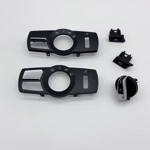 Car Front Headlight Rotary Switch Headlamp Button Cover Panel Replacement For BMW 5 6 7 Series X3 X4 F10 F11 F07 F06 F01 F25 F26