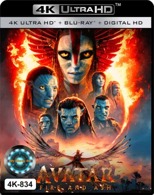 4K UHD มาสเตอร์ หนัง-4K Avatar Fire and Ash (2025) อวตาร อัคนีและธุลีดิน