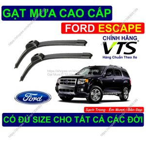 Gạt Mưa Bền Đẹp Kính Lái Ford Escape Cặp Gạt Mưa Kính Lái Ford Escape.. Có Đủ Size Cho Các Đời Xe Ford Escape..