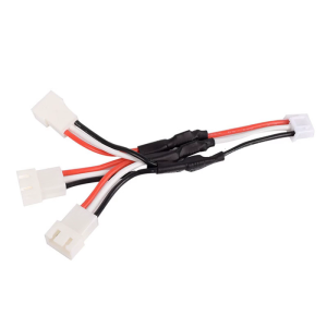 3S 3pin XH Đầu Đực thành đầu cái cân bằng cáp 13.50cm 24AWG đĩa Vàng phích cắm cho điều khiển từ xa 18650 mô hình làm