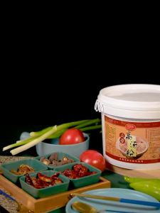 ผงซุปข้นกระดูกใหญ่ ซุปสูง ผงซุปเข้มข้น ซุปกระดูกหมู ซุปขาว ซุปกระดูกหนา ขุมทรัพย์ สมบัติปรุงรส วัสดุด้านล่าง บรรจุภัณ ผงซุปกระดูกหมูเข้มข้น