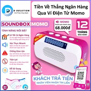 Loa Đọc Thông Báo Nhận Tiền Đối Soát Giao Dịch - Loa MoMo