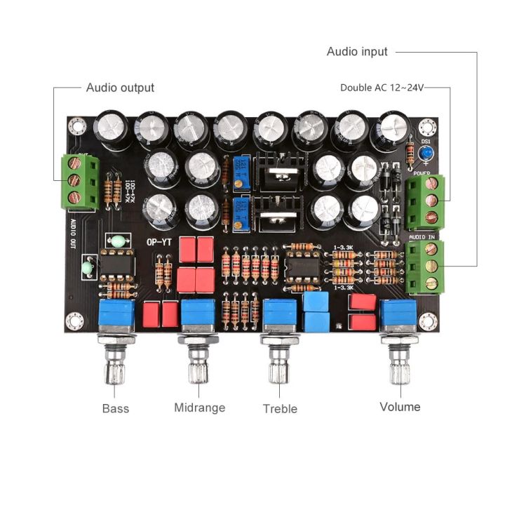 【Top Selling Item】 Aiyima Hifi Preamp Tone Control Board Ne5532 Op Amp ...