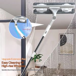 Highrise window cleaner Doublesided extension pole special glass cleaner