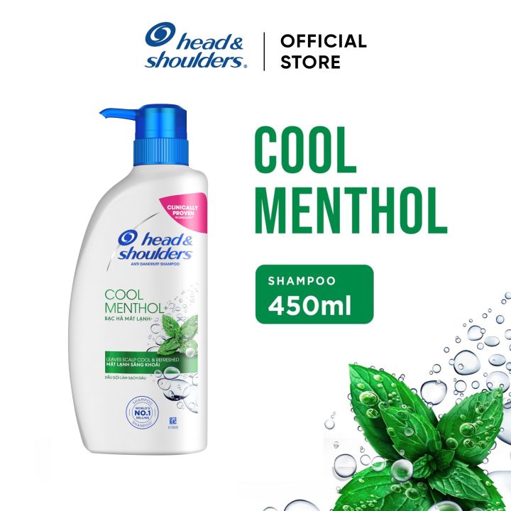 Head And Shoulders Cool Menthol Shampoo Anti Dandruff Hair Care 450ml Lazada Ph