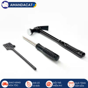 Bộ Dụng Cụ Khảo cổ Bằng Kim Loại : B.úa + Đ.ục + Cọ