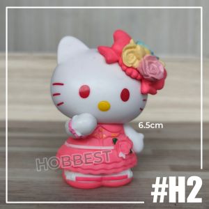 Action Figure SANRIO SATUAN Miniatur Pajangan Topper Kue Hello Kitty Kuromi My Melody Cinnamoroll