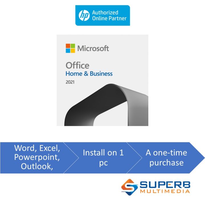 Microsoft Office Home and Business 2021 (T5D03483) Lazada