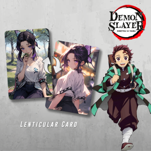 Demon Slayer Lenticular Anime Photocard