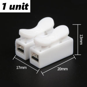 (EASY CONNECT) 1 pc Wire Connector Clip 10A Terminal Block Electric Cable Connector / Sambung Wire