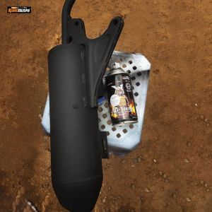 Sơn Samurai chịu nhiệt H2 màu đen Trạm Xe 1368 - Sơn pô xe máy ô tô - Sơn xịt chịu nhiệt chống cháy màu đen mờ 300ml