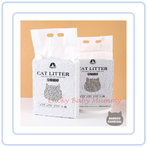 【COZYCASA】【Tao Tao Pets】Natural Soya Cat Litter / Cat Kuick Klump Bentonite 6L
