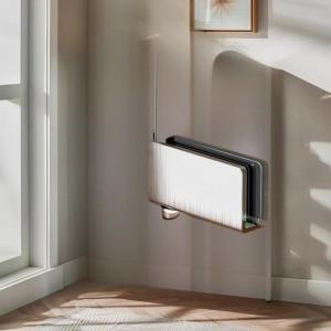 [Eqrbtl] 2Pcs Pivot Hinge Rotation Axis Stainless Steel Wine Cabinet Door Rotating Hinges Clamp Clip Shaft Hidden Hinge Hardware