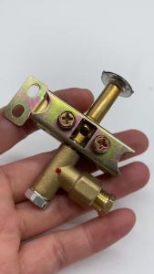 Pilot Burner One Way Flame Copper 3 Hole Bracket Can Have Natural or LP Gas Burner Assembly Babecue Tool