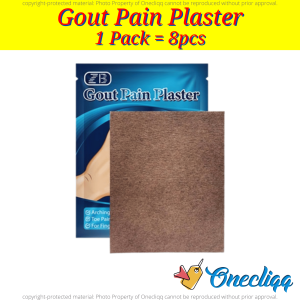 Gout Patches for Finger Toe & Other Parts | Mild & Not Irritating | No Side Effects | Easy to Carry | 1 Pack - 8pcs