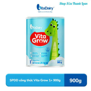 (HSD T10-2027) Sữa Bột VitaDairy Giúp Tăng Chiều Cao VitaGrow 1+/ 2+ 900g.