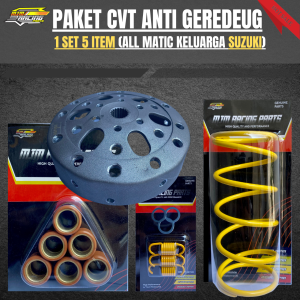 MJM06 PAKET CVT ANTI GEREDEUG (SUZUKI ALL MATIC) PAKET CVT FULL UPGRADE PAKET HARIAN PAKET KIRIAN PAKET ANTI GEREDEUG