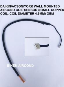 DAIKIN/ACSON WALL MOUNTED AIRCOND COIL SENSOR (SMALL COPPER COIL COIL DIAMETER 4.9MM/4.4MM/3.9MM) OEM