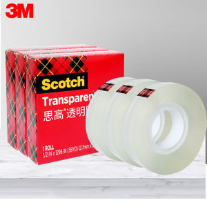 3M Strong Sticky Transparent Tape Refills Invisible Adhesive Packing Tapes Office School Stationery Supplies Wrapping Clear Tape2026